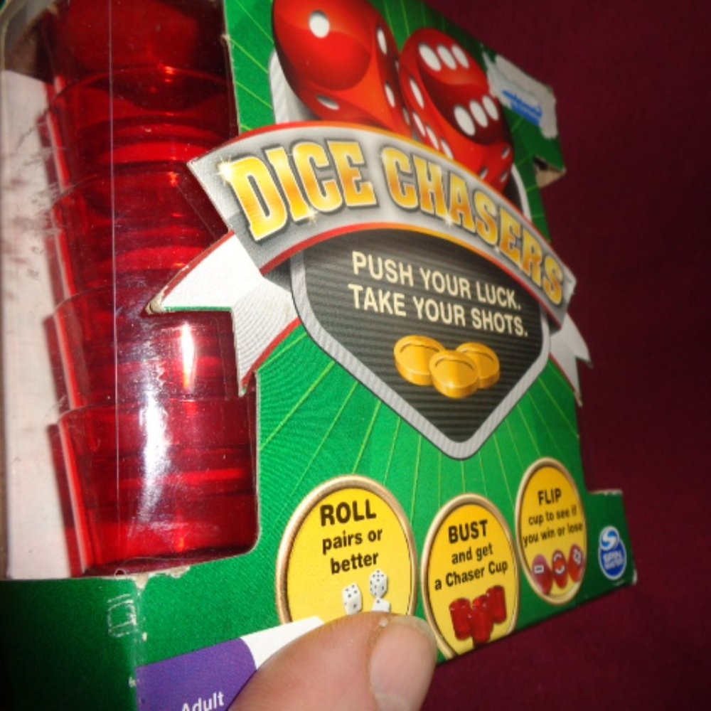Dice Chasers Roll, Bust Or Flip Game By Spin Master, New In Box Sealed - Picture 2 of 5